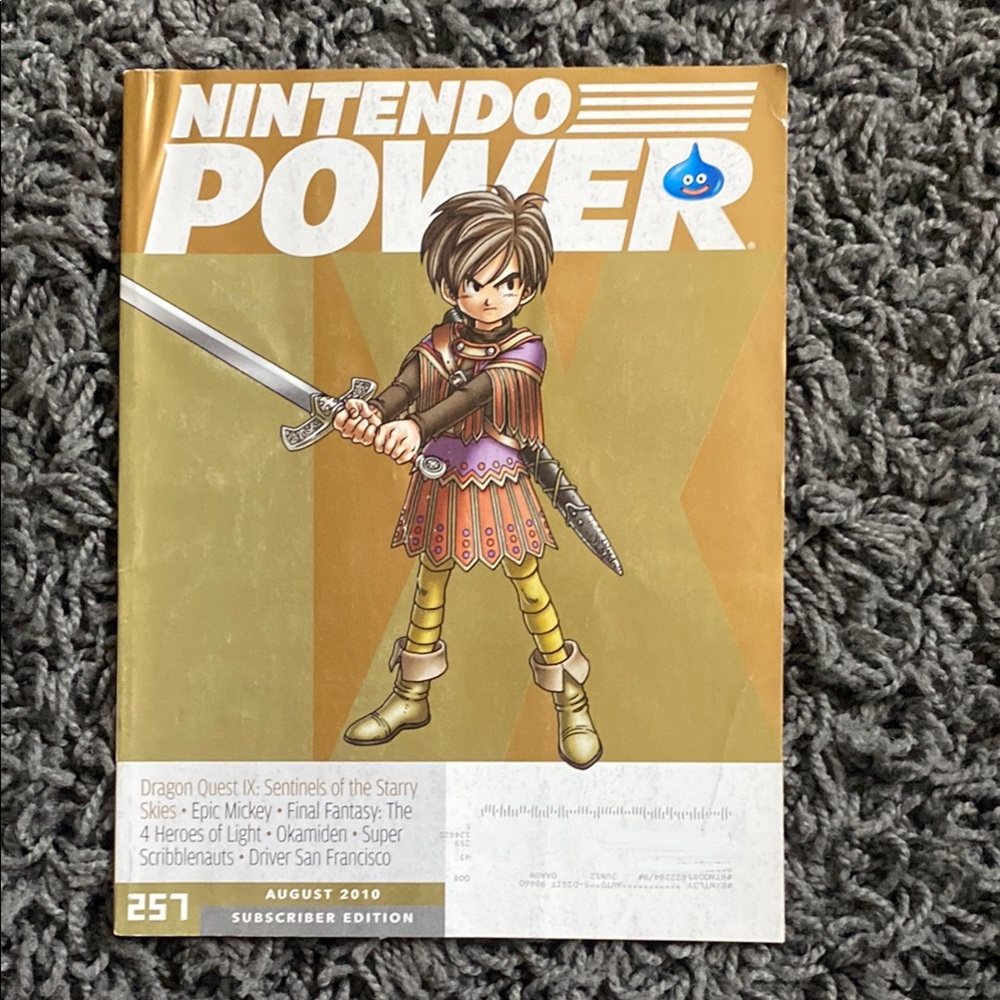 Nintendo Power Magazine Issue 257